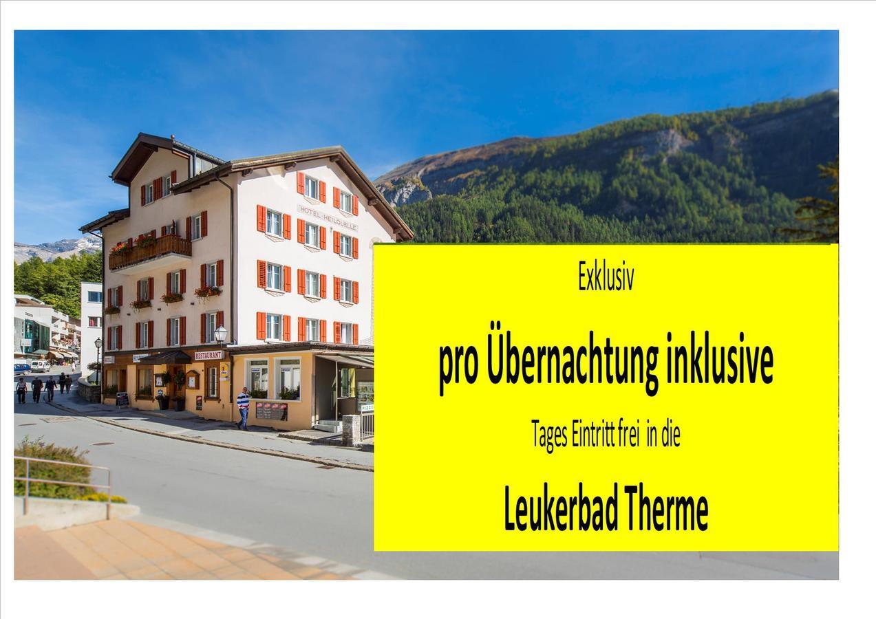 Hotel Heilquelle-Leukerbad-Therme Exterior photo